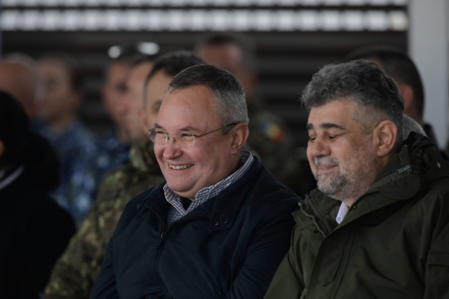Ciucă și Ciolacu. Foto: Inquam Photos / George Călin
